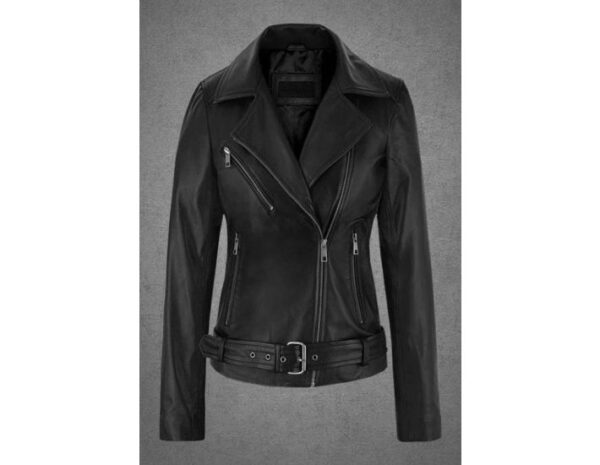 Adele Exarchopoulos Leather Jacket