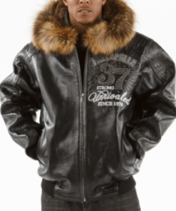 Black-Avant-Garde-Fur-Hood-Jacket n